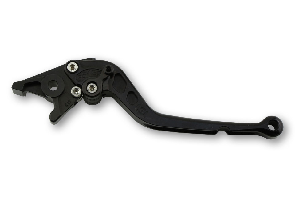 lsl Bremshebel Classic R12, schwarz/schwarz, lang