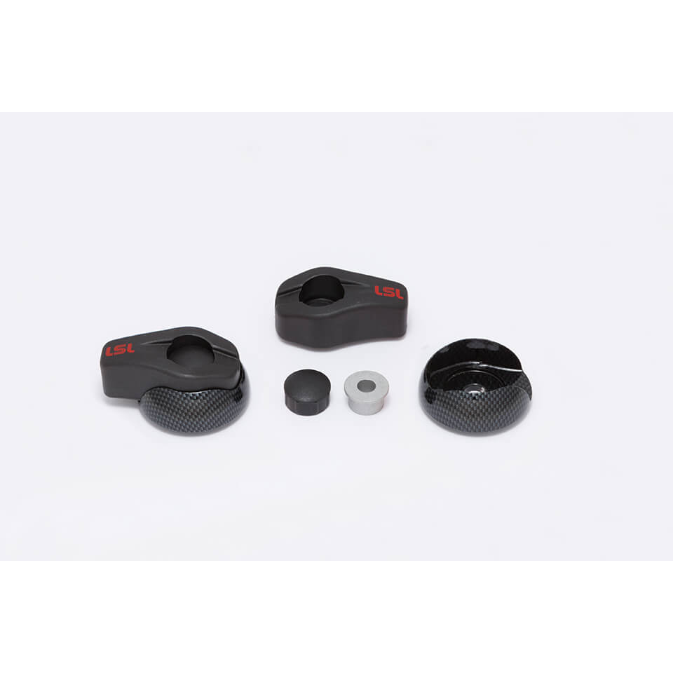 LSL Crash-Pads, Carbon-Look