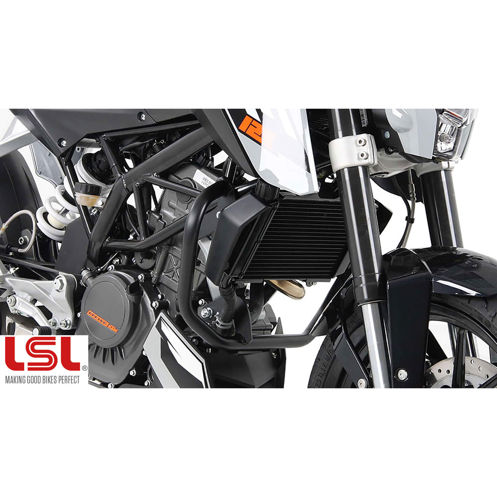 lsl Crash bar 125 / 200 Duke -2016, zwart