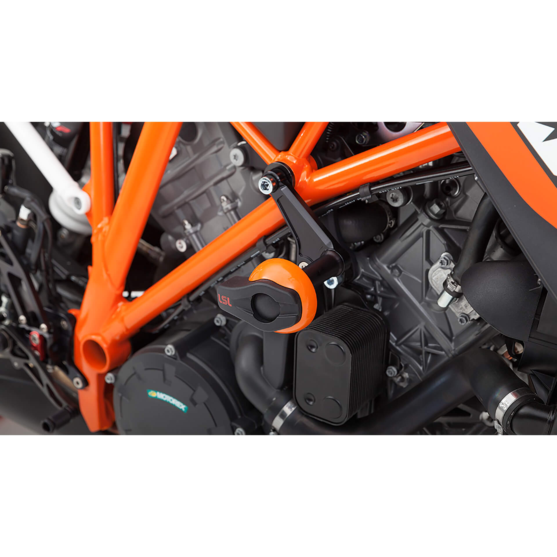 LSL Crash-Pad Montagekit KTM 1290 SD R, schwarz